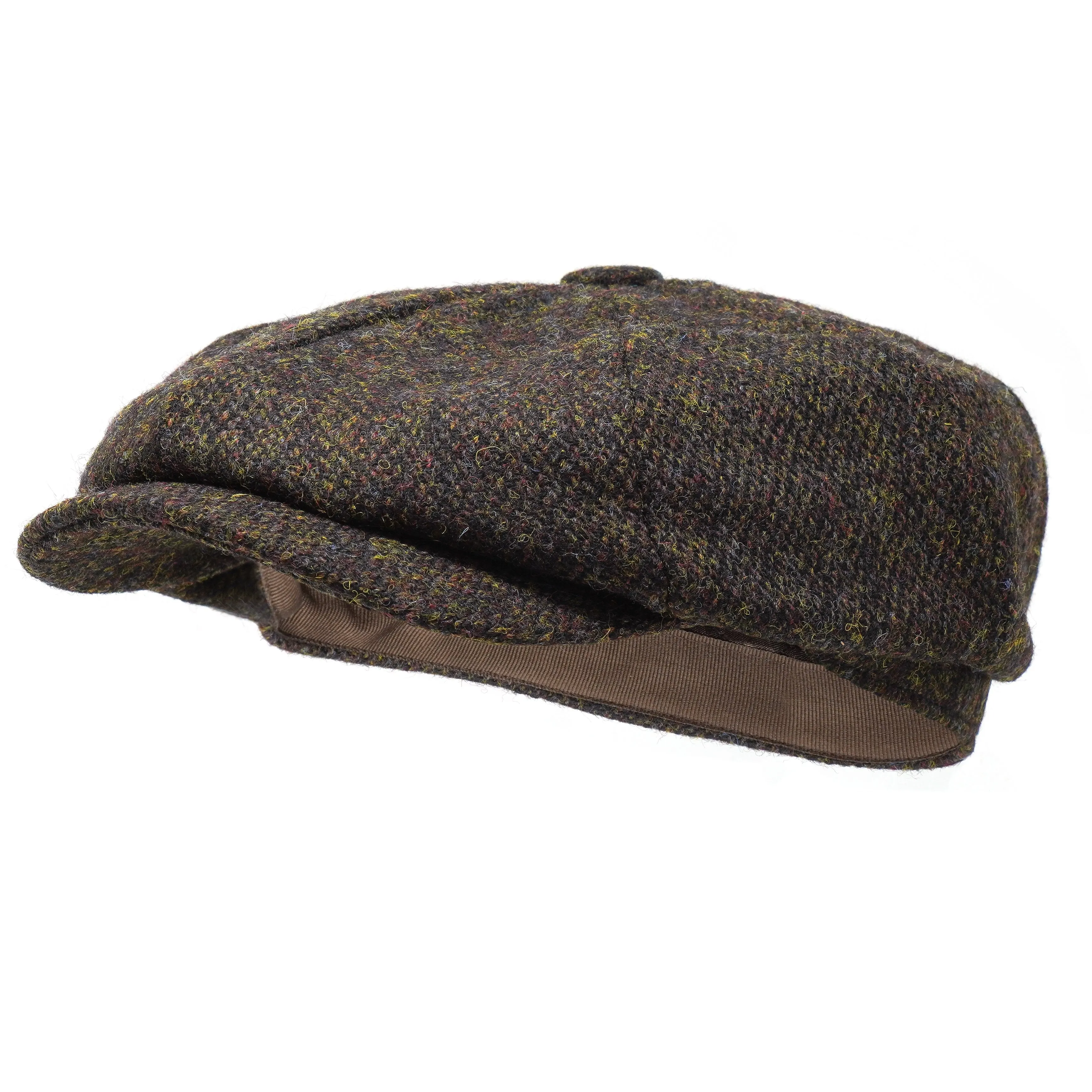 The Lomond Newsboy - Ladies Harris Tweed Baker Boy Cap