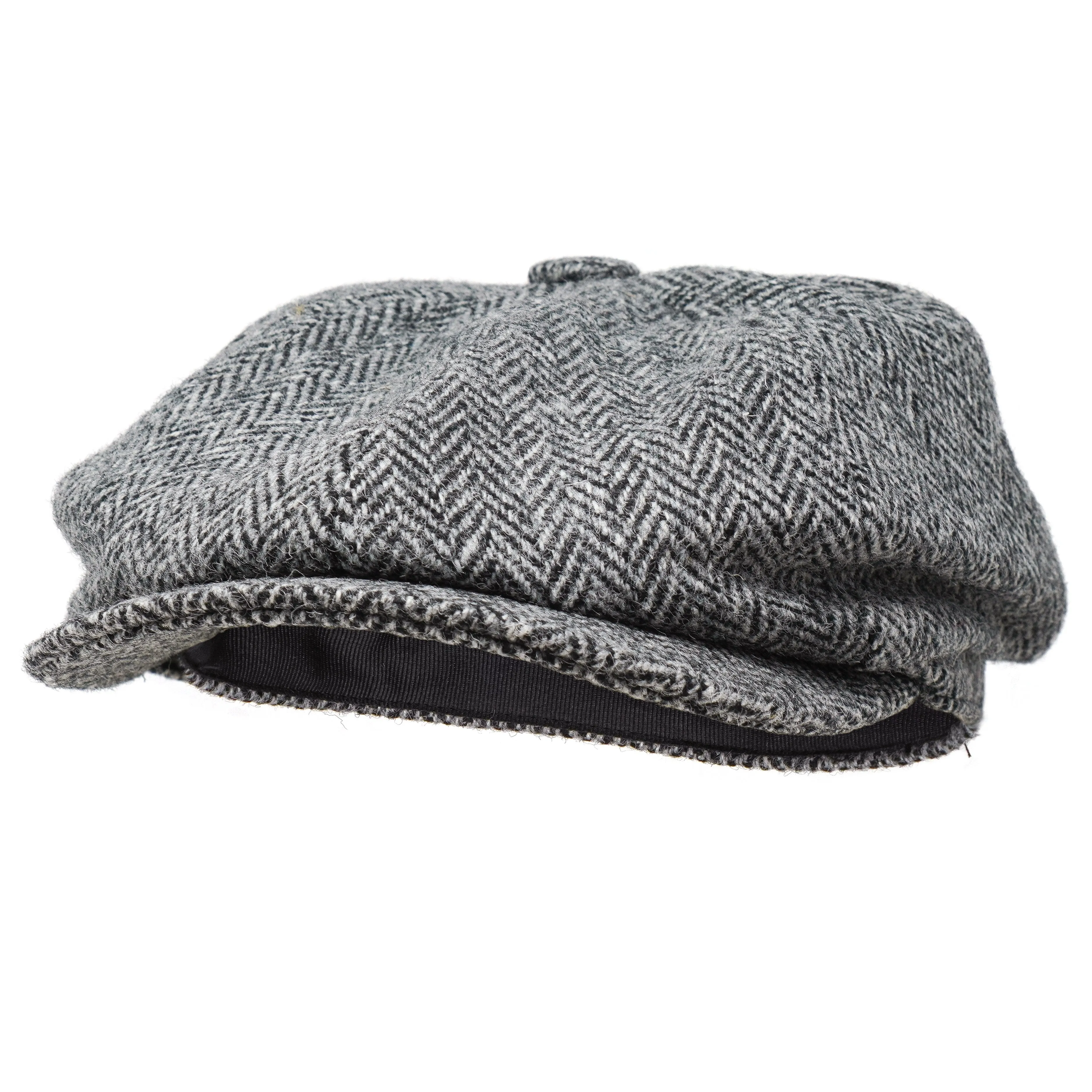 The Lomond Newsboy - Ladies Harris Tweed Baker Boy Cap