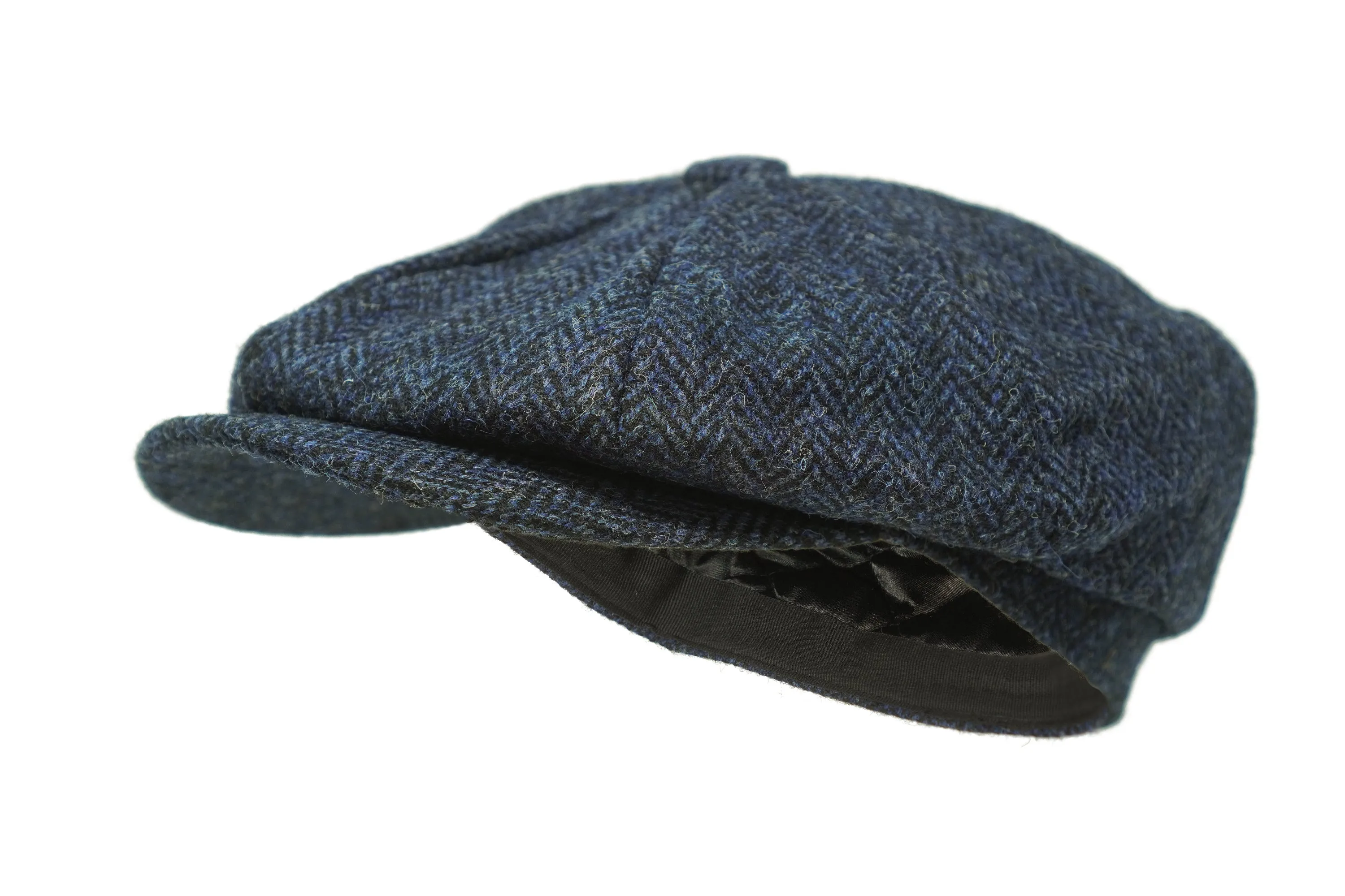 The Lomond Newsboy - Ladies Harris Tweed Baker Boy Cap