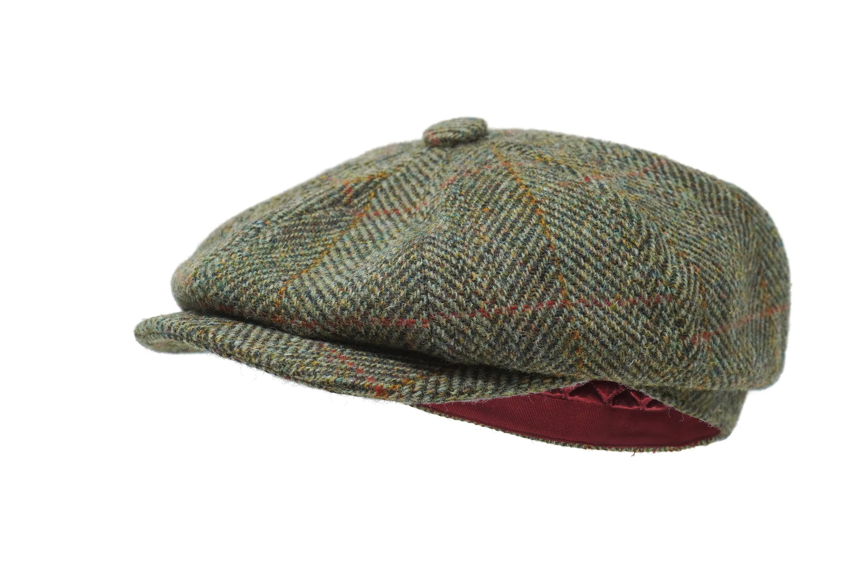 The Lomond Newsboy - Ladies Harris Tweed Baker Boy Cap