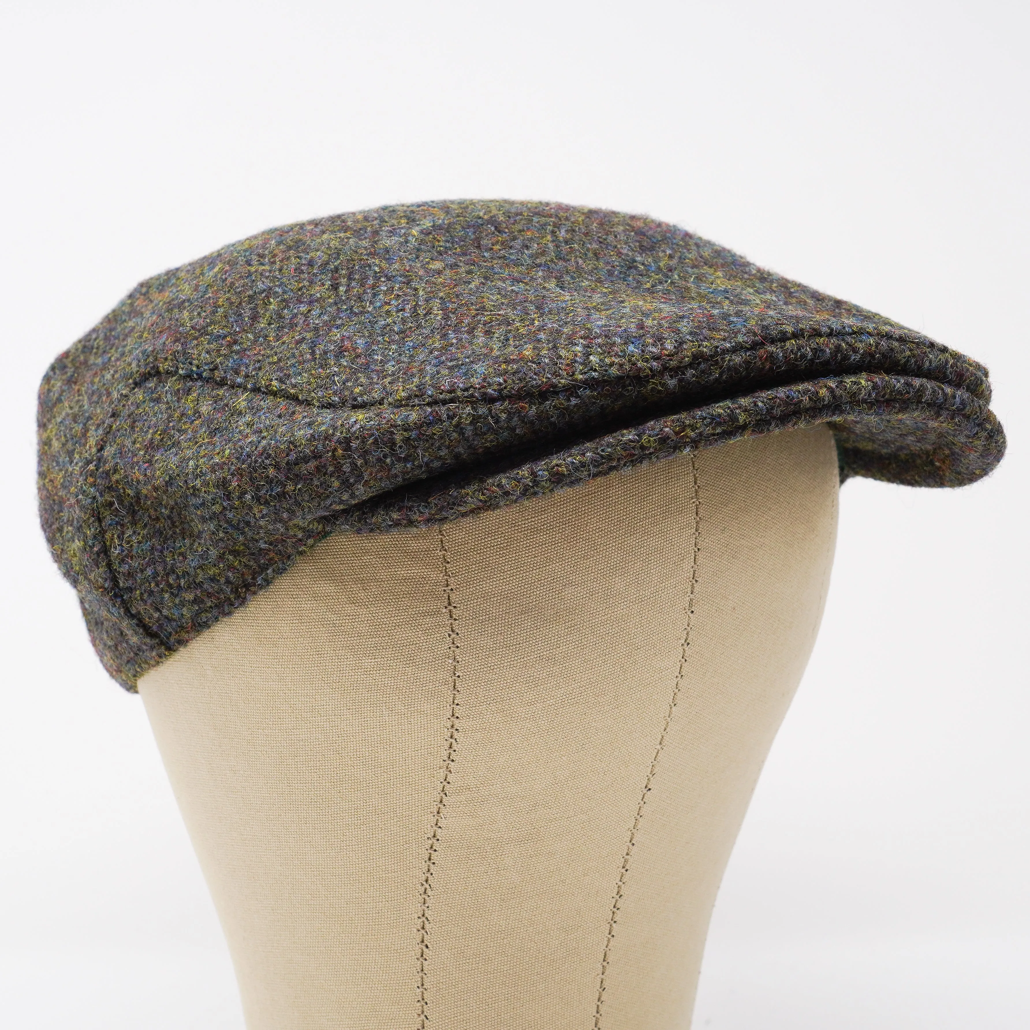 The Nevis - Harris Tweed Flat Cap