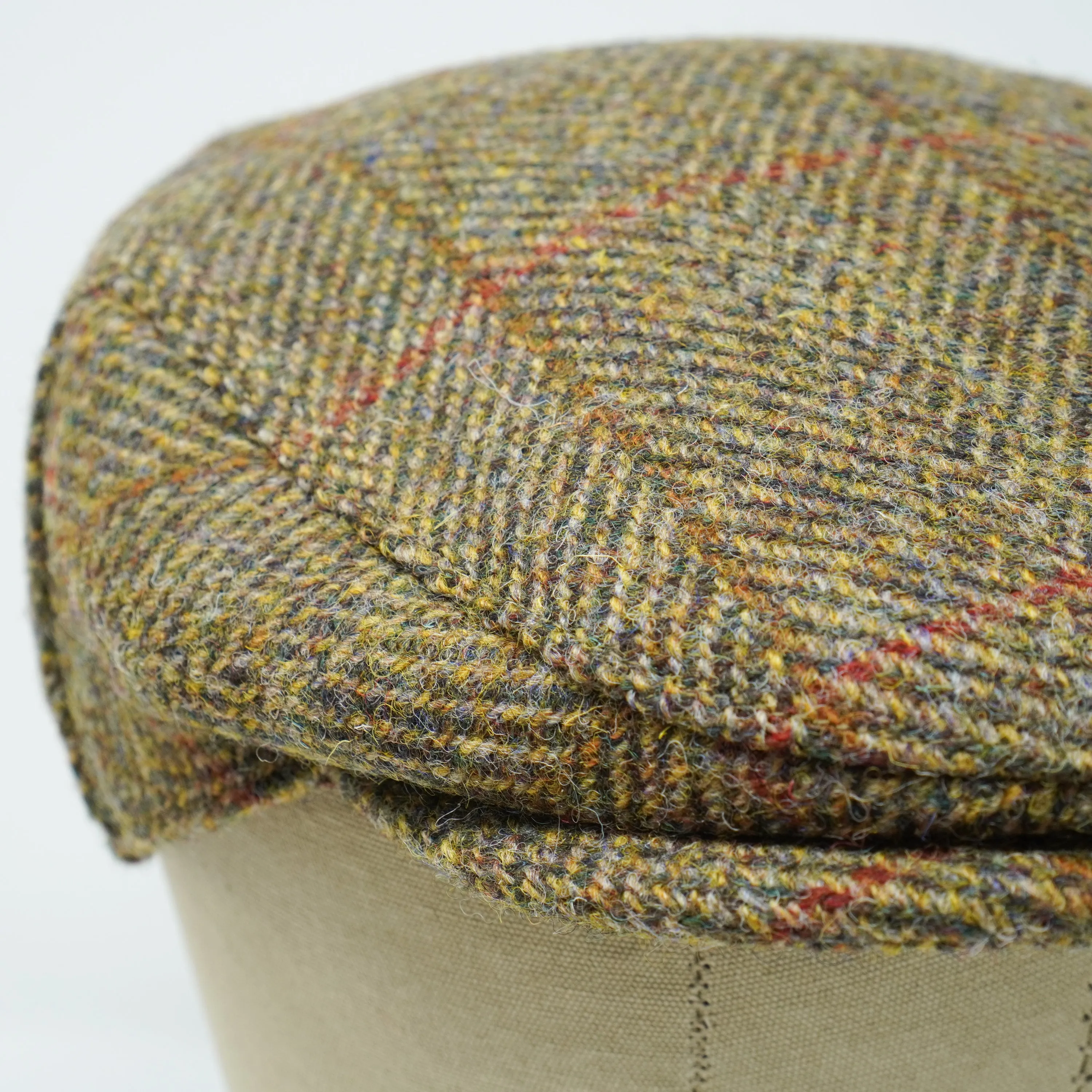 The Nevis - Harris Tweed Flat Cap