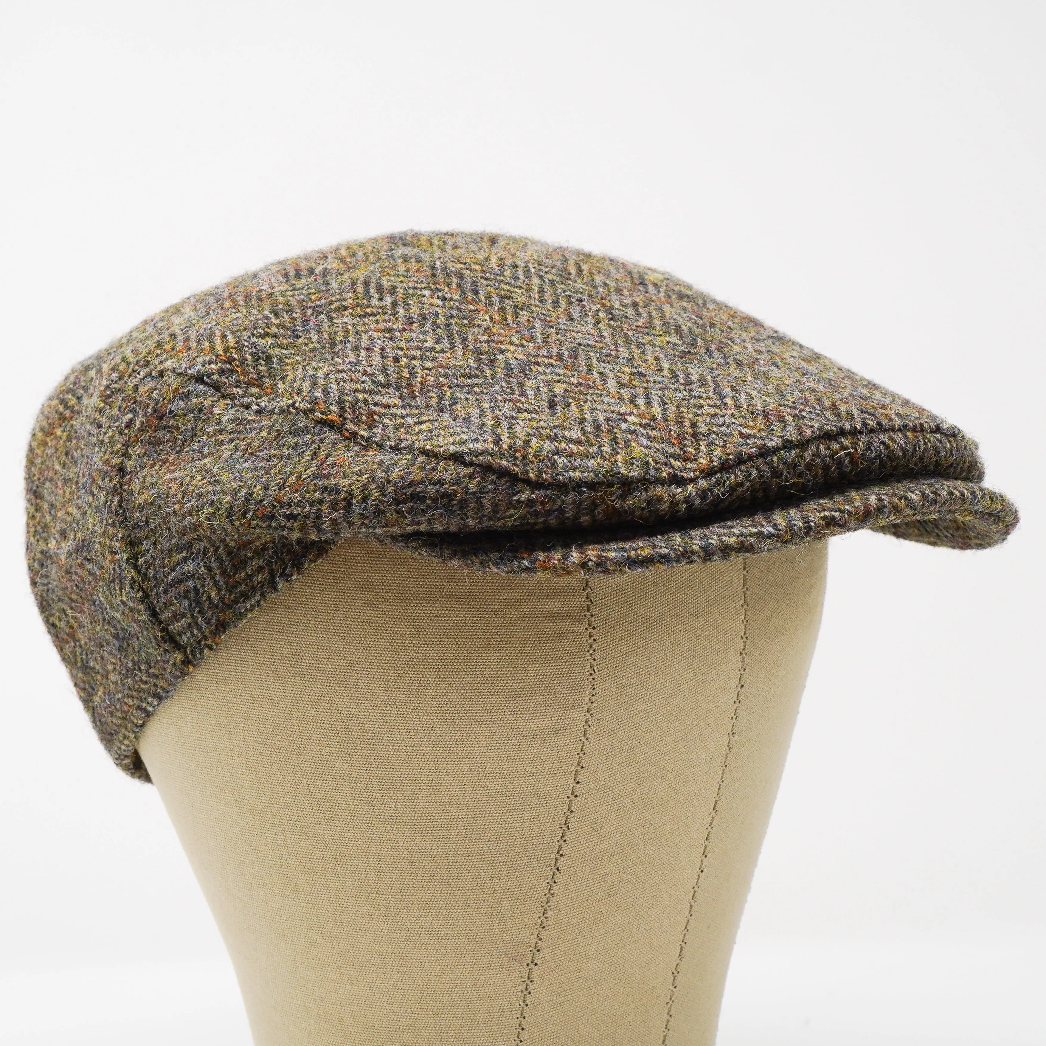 The Nevis - Harris Tweed Flat Cap