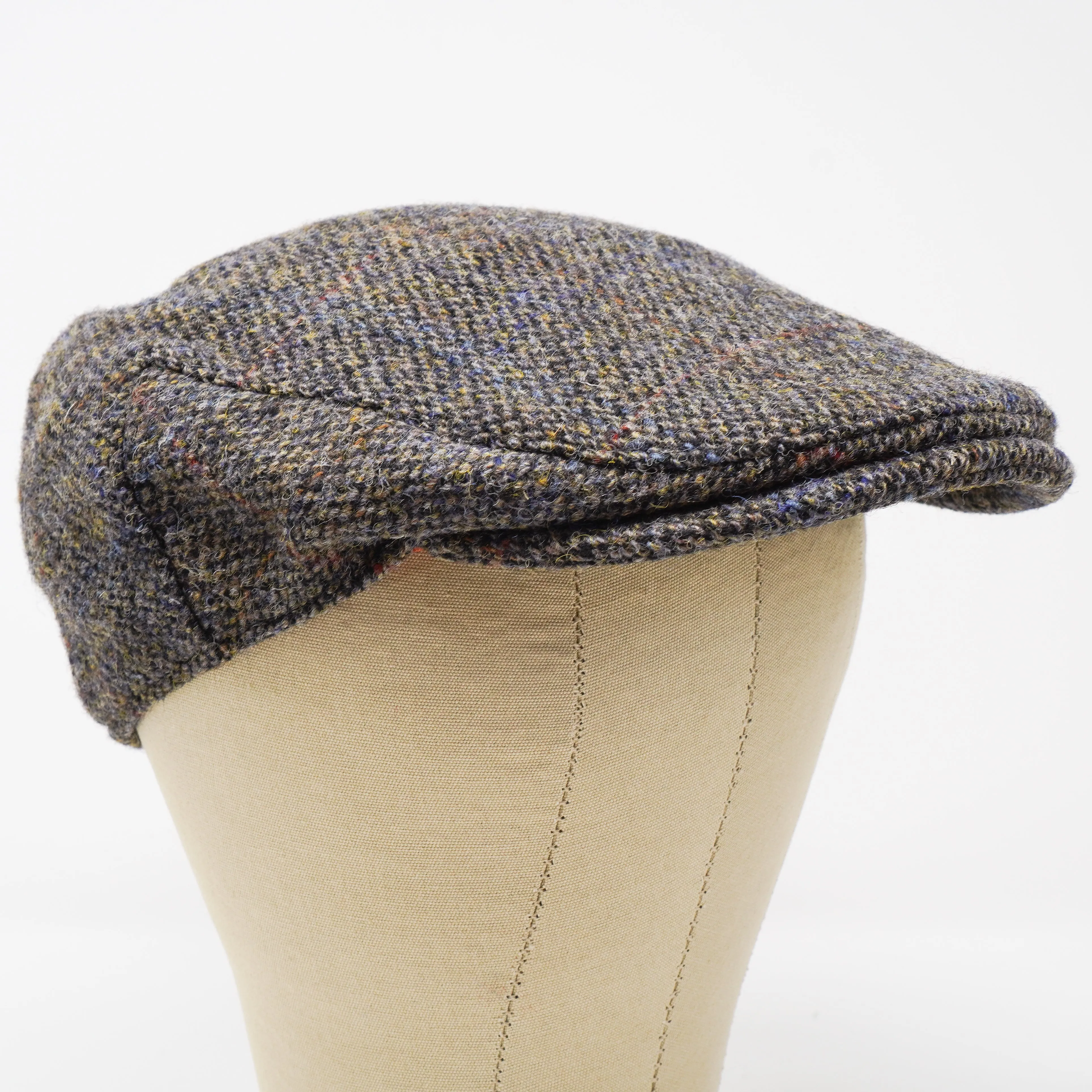 The Nevis - Harris Tweed Flat Cap