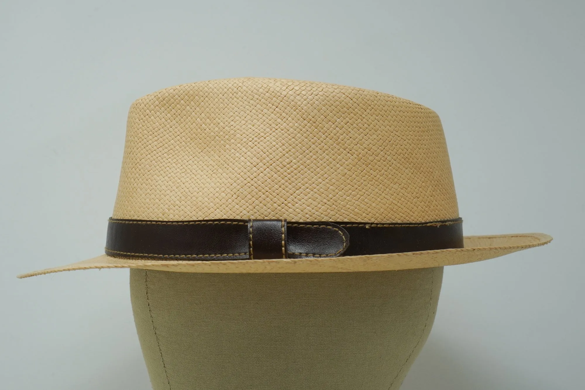 The Savanna - Leather Trimmed Ladies Panama Hat