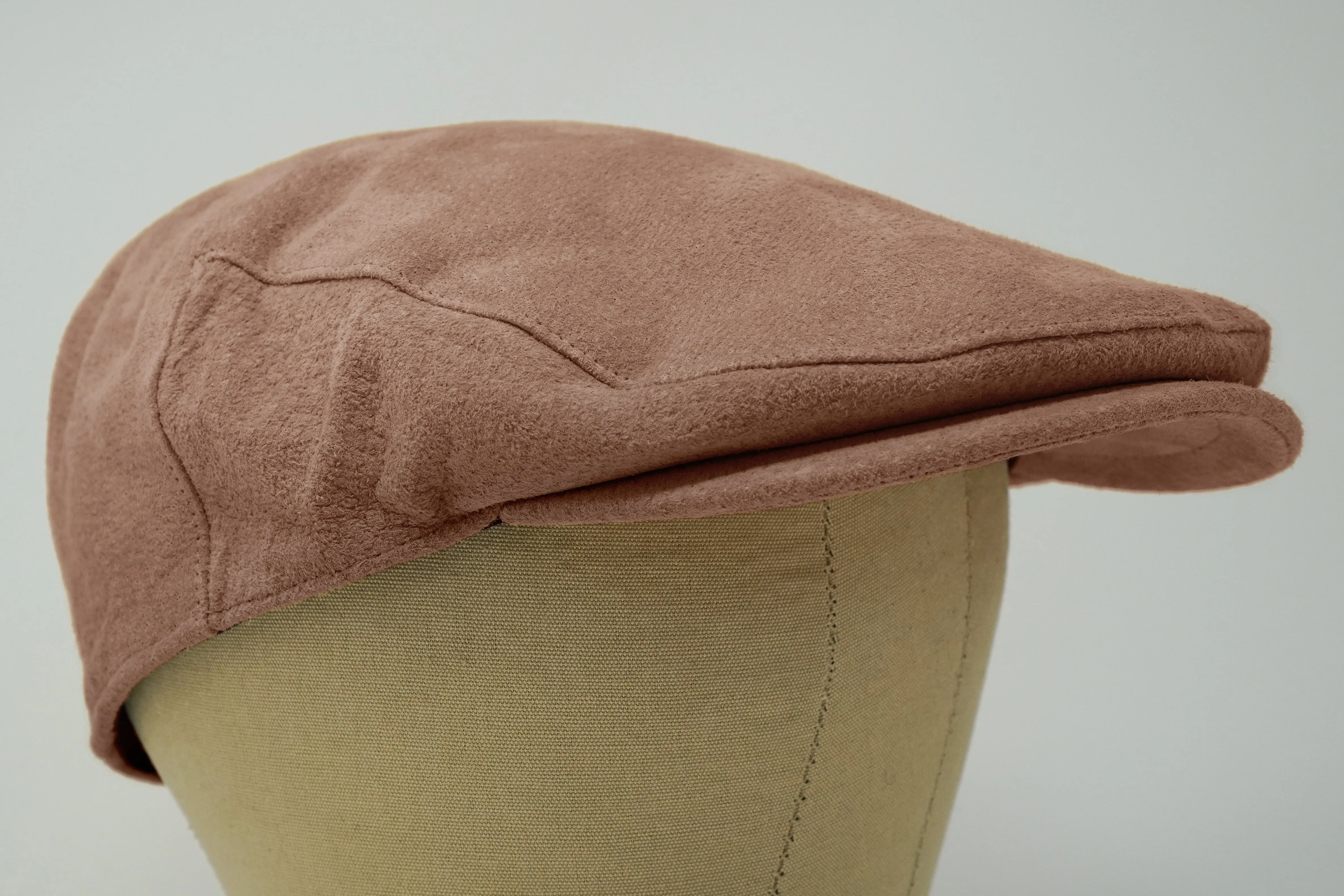 The Tanner - Leather Flat Cap - Soft Pigskin Leather Cap