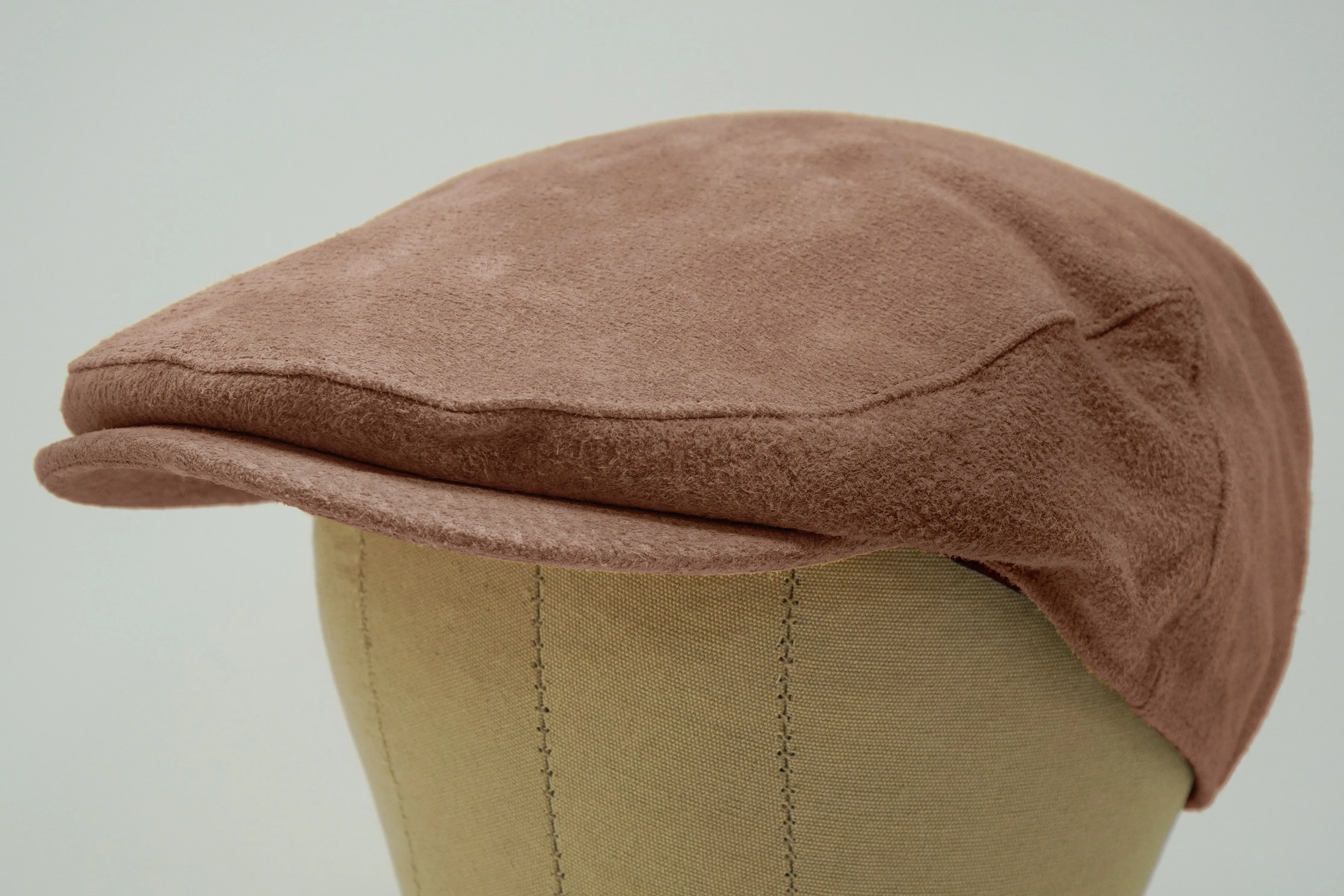 The Tanner - Leather Flat Cap - Soft Pigskin Leather Cap