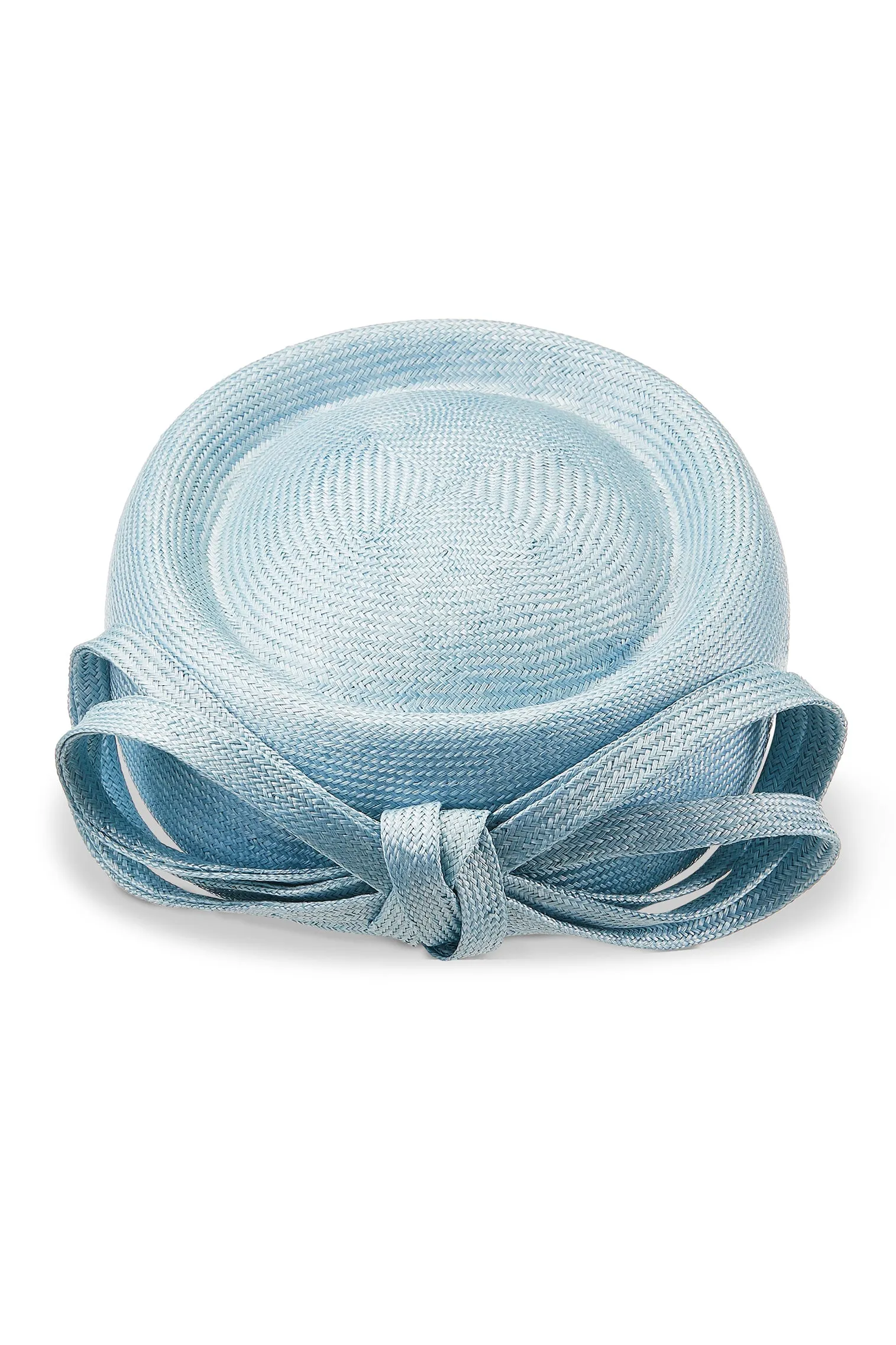 Verbena Pale Blue Pillbox Hat