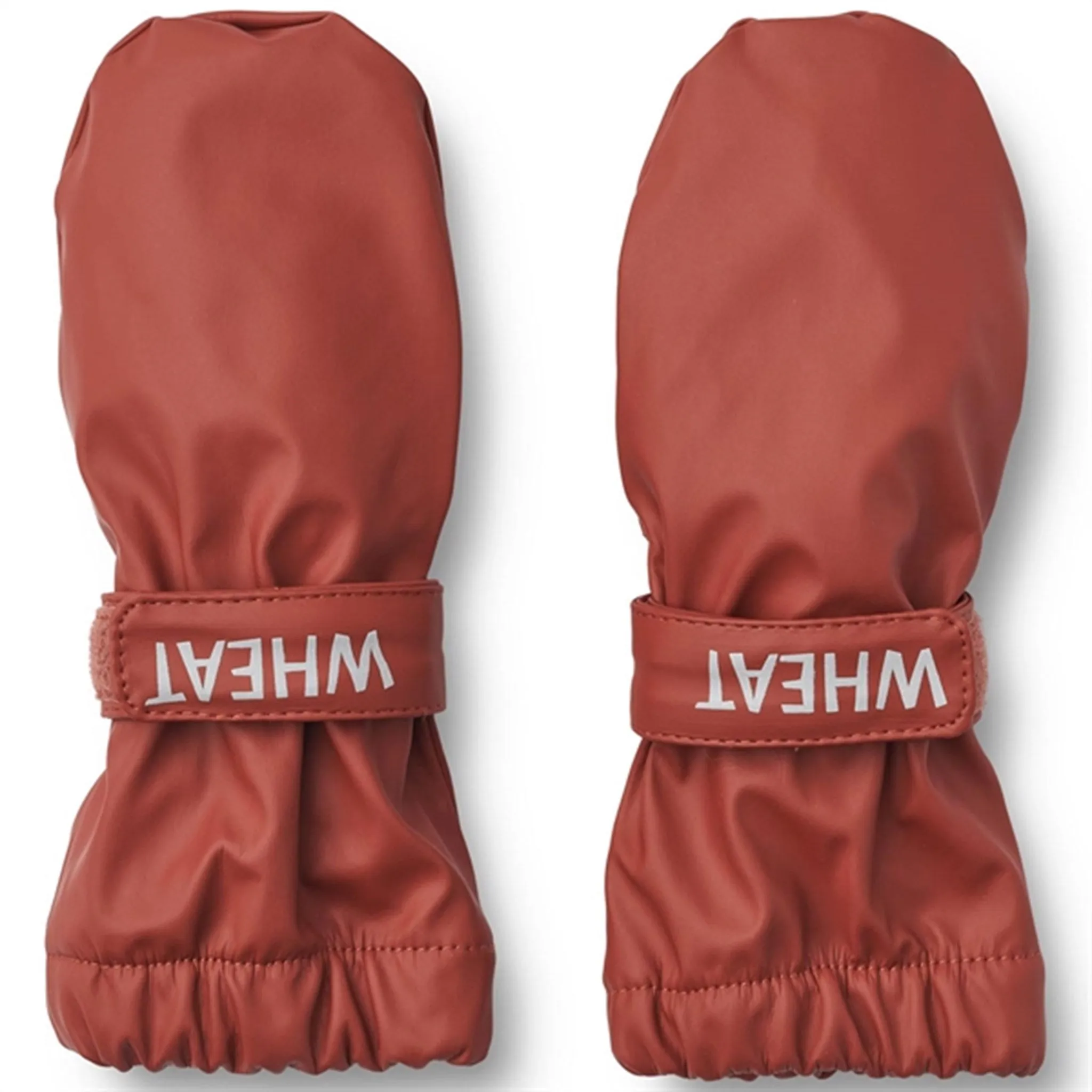 Wheat Mittens Rain Rily Red