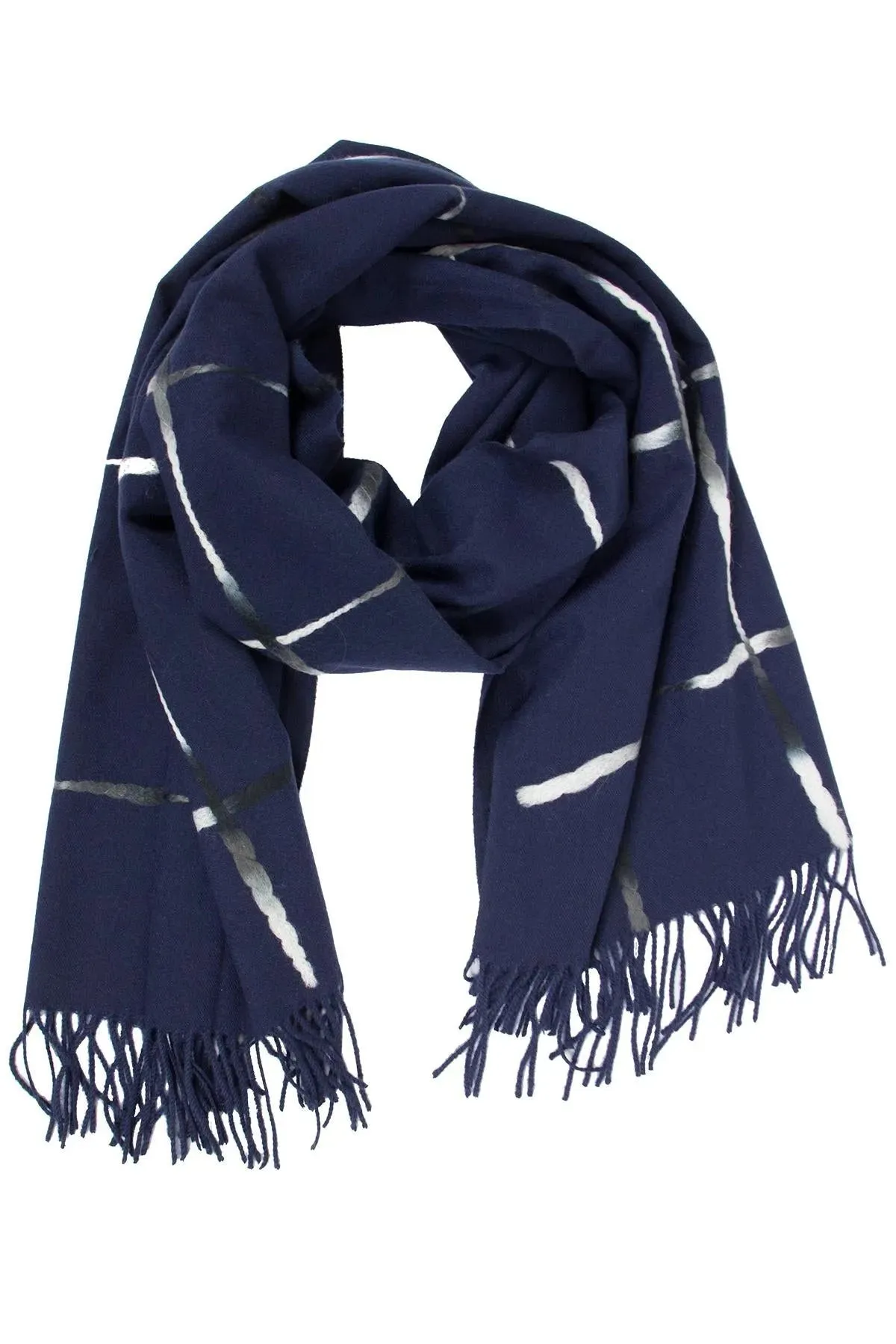 Window Fringed Scarf