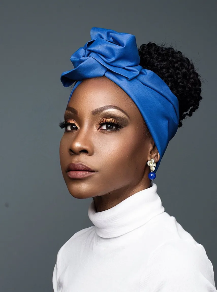 Wire Headwrap - Azure Royal Blue